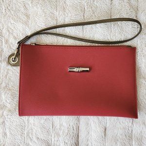 Longchamp Roseau Wristlet Pouch